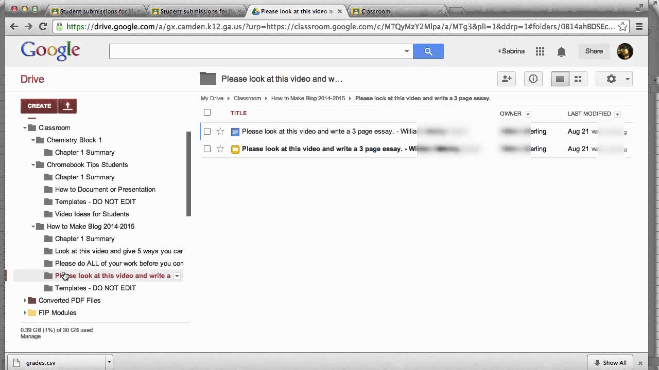 Google Classroom Folders Done for you! YouTube