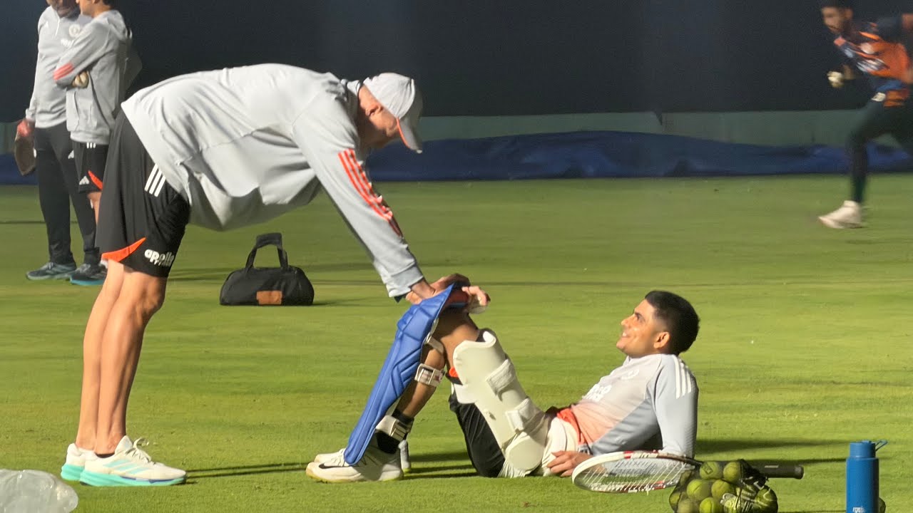 Festive mood in Vadodara before first ODI