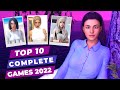 Top 10 completed games with most realistic graphics  games like summertime saga  novel games 2022