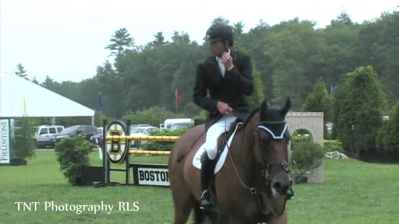 Charlie Jacobs Winning ride at Fieldstone Show Park.  For viewing only. Not for sale. Not for copy.