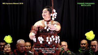 TAUOLUNGA - FEAUHI MISS APRAXUS  MASANI 2019 - JEANAVIEVE VALU POMEE   Radio Waves of the Pacific