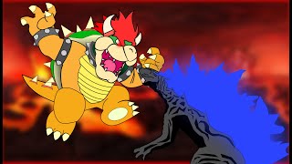 GODZILLA VS BOWSERRR!! (PART 2: STOP MOTION)