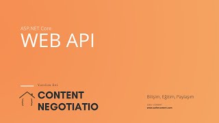 ASP.NET Core Web API Content Negotiation