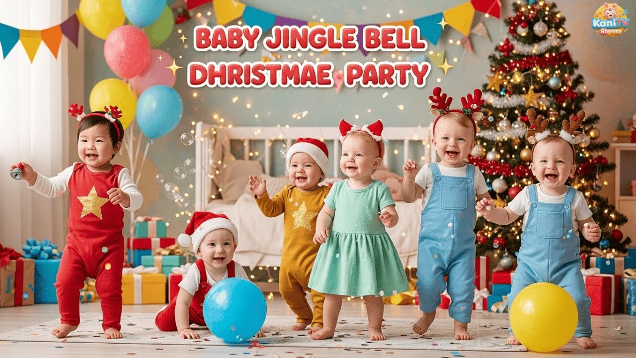 Jingle Bell Baby Dance 💃 | Santa Christmas Party 🎅 | Fun Kids Dance ...