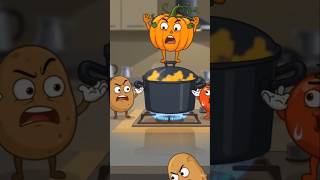 #funny vegetable kitchan #cartoon #comedy #viral #reels #trending