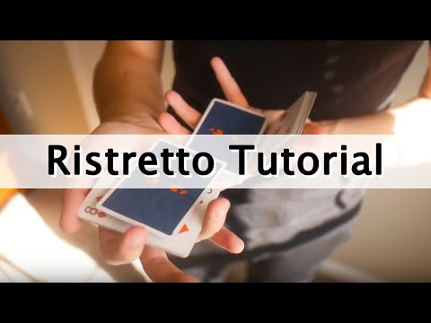 Ristretto Aerial // Beginner Cardistry Tutorial