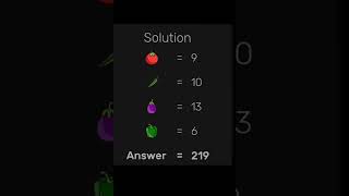 #Trendingnew # Tricky Fruits puzzle 🧩 & solution 🤩 screenshot 1
