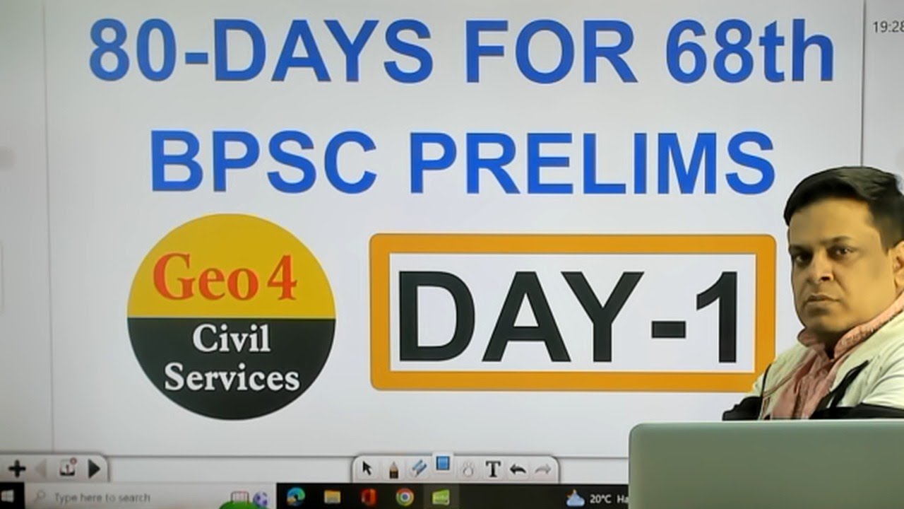 MISSION 68th BPSC PRELIMS  DAY-1 TARGET 68th BPSC PRELIMS