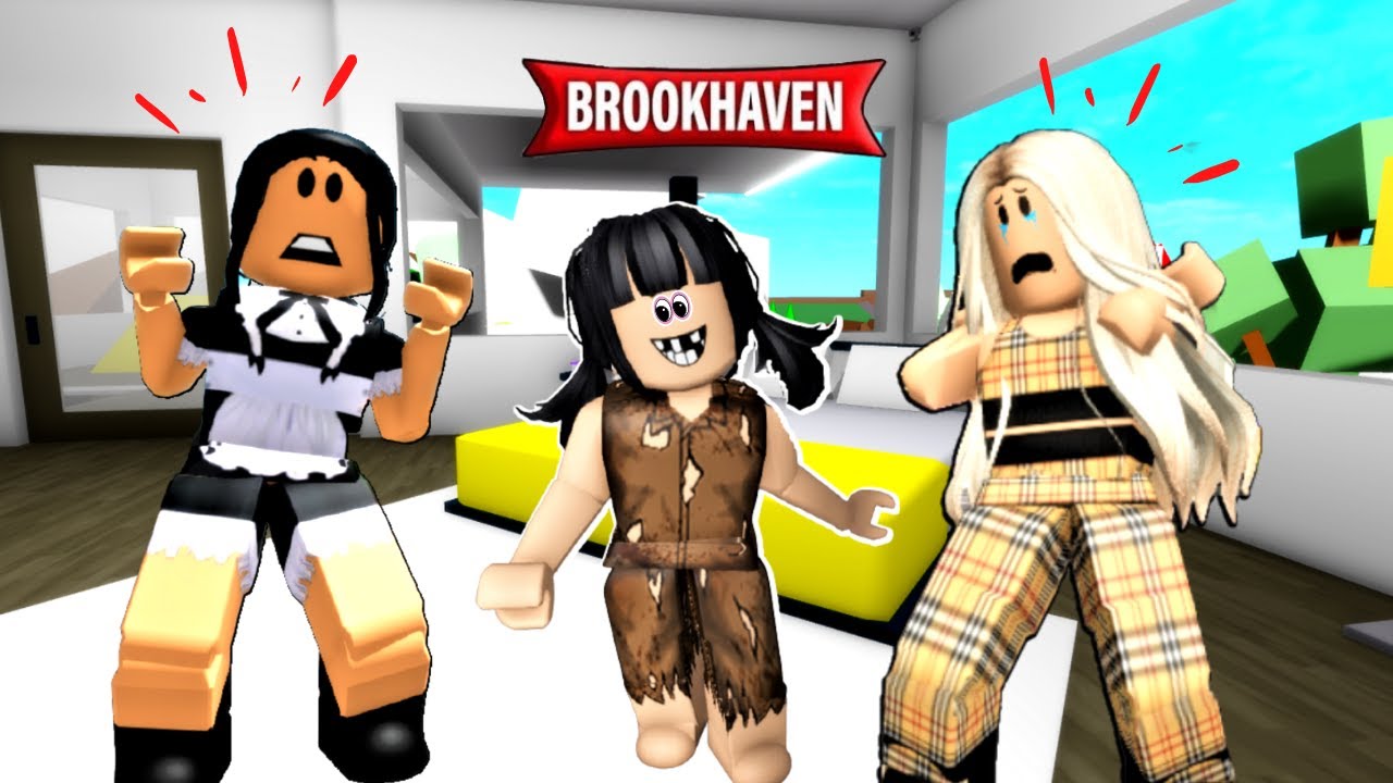 MÃE E FILHA SEPARADAS BROOKHAVEN HISTORINHAS NO ROBLOX 