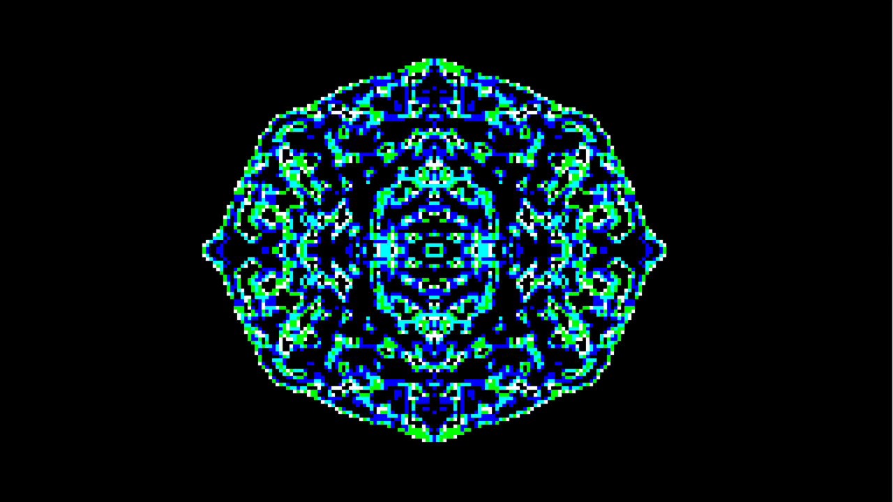 Procedurally Generated Abstract and Dynamic Pixel Art - YouTube