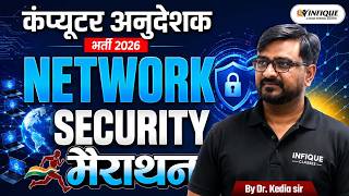 Computer Anudeshak 2026 | Network Security Marathon | Top 100 MCQs + PYQs | Dr. Kedia Sir