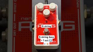 Octave Pedal Fun Pt 8: Pitching a 5-string bass 1 oct down