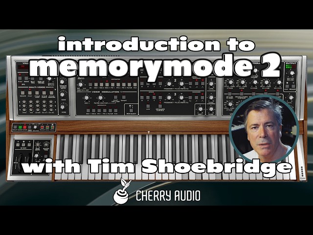 Introduction to Memorymode 2 with Tim Shoebridge