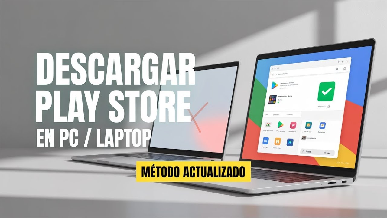 Cómo Descargar Play Store Para Laptop/PC/Computadora - YouTube