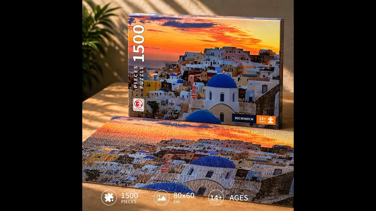 Trefl Santorini Greece Jigsaw Puzzle