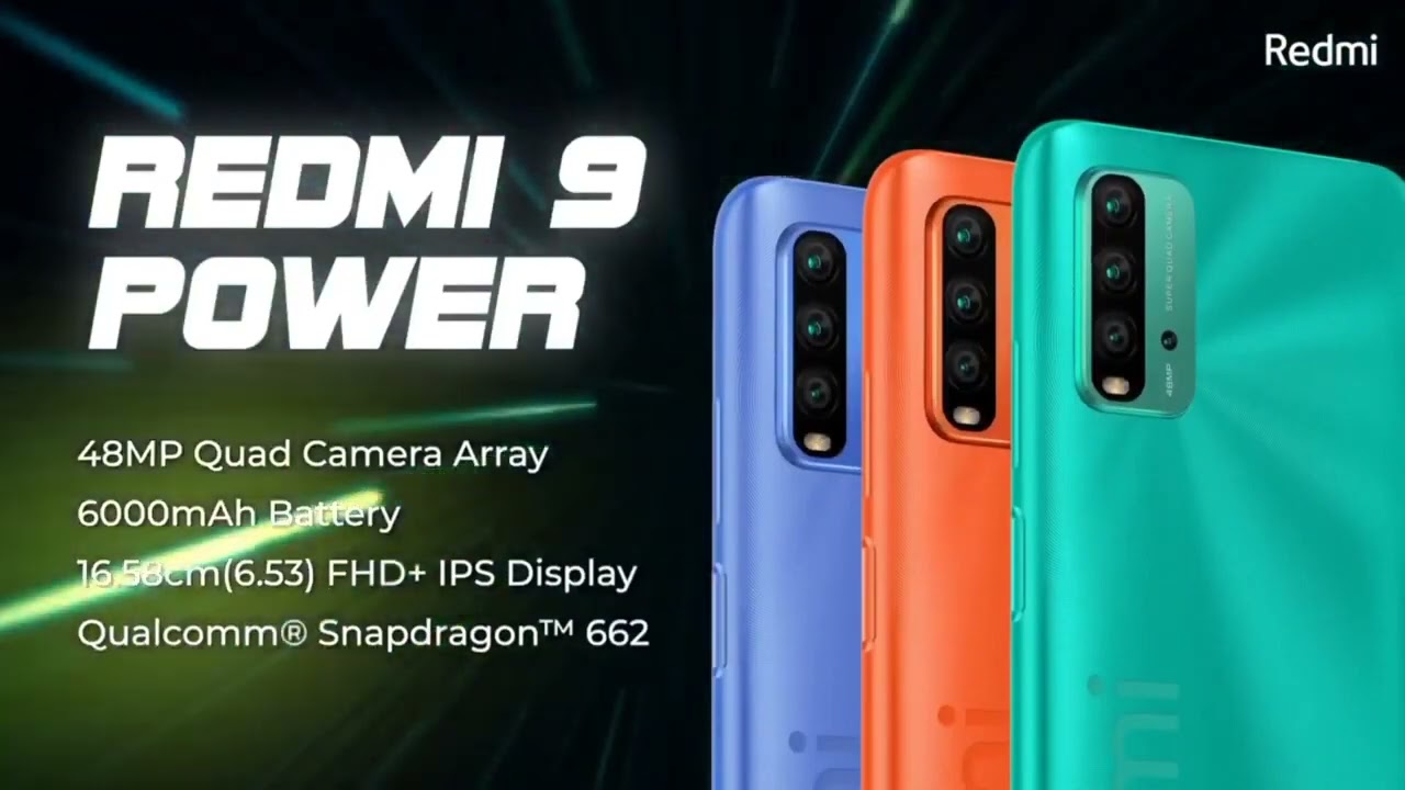 Смартфон Xiaomi Redmi 9T 4/128GB Ocean Green - ✓ выгодные цены и