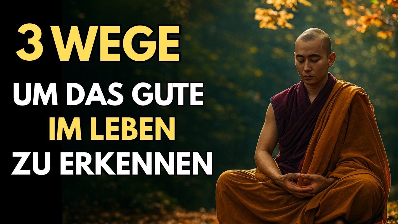 Wie du deinen Geist darauf ausrichtest, das Gute im Leben zu erkennen | Buddhismus