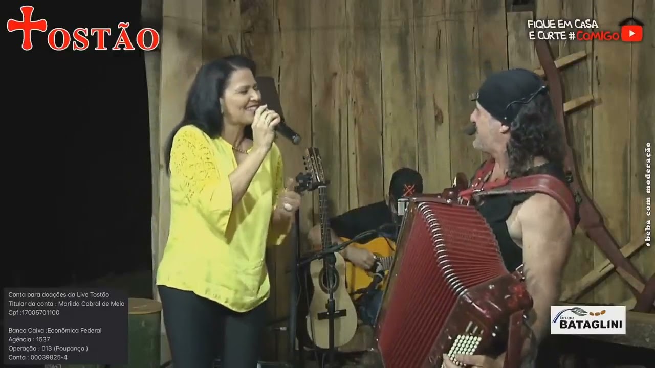 Lembrança, Paixão e Despeito Cleide Mara e Tostão Sanfoneiro AO VIVO