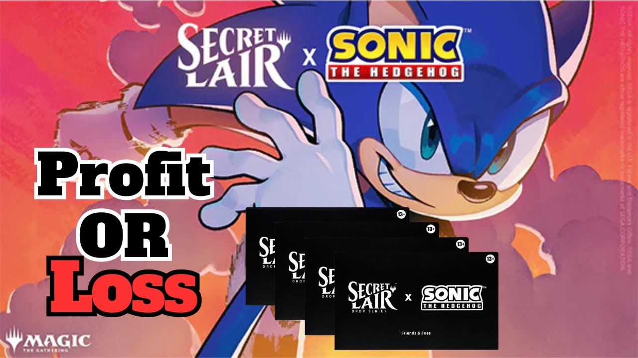 Is Sonic Friends & Foes Magic The Gathering Secret Lair WORTH It?