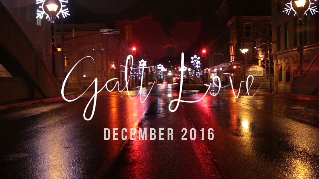 Galt Love Friday Stroll December 2016