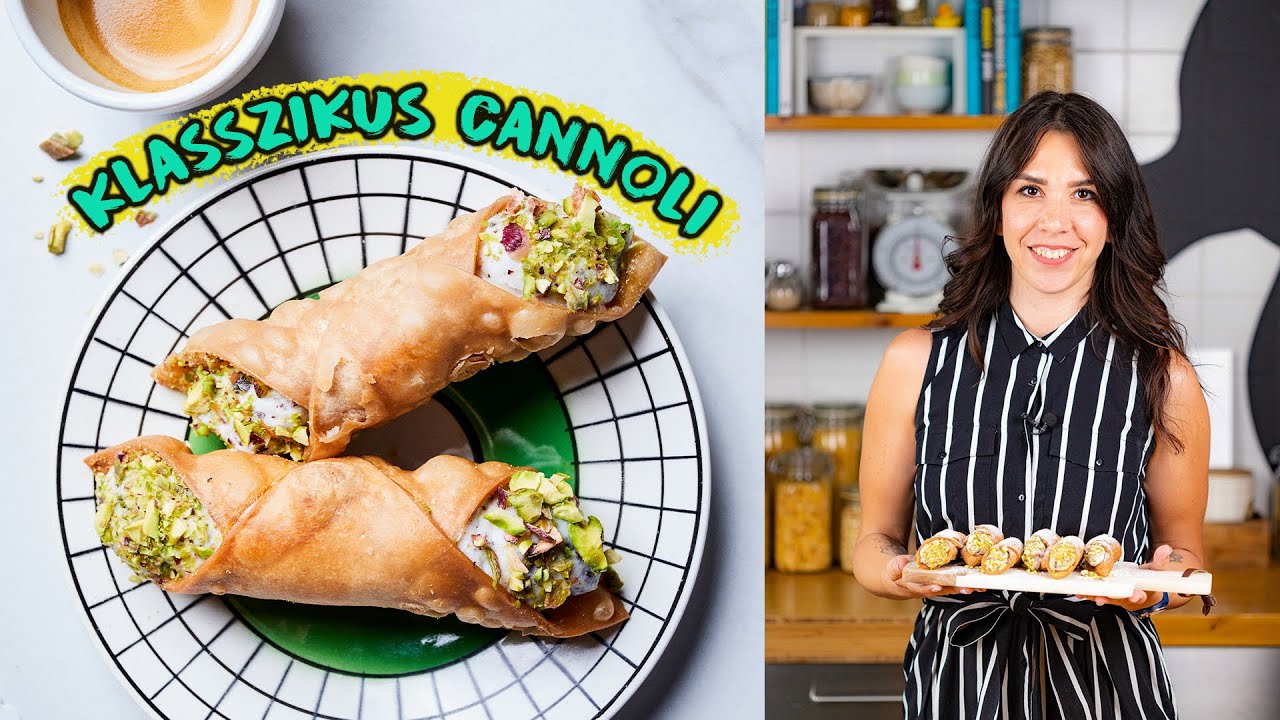 Klasszikus cannoli 🇮🇹