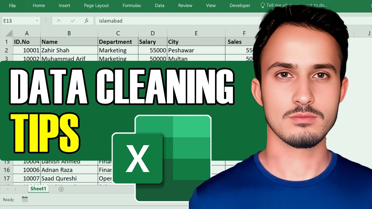 How to clean data in excel | Data cleaning tips for beginners 