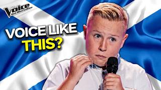 13-Year-Old Scottish Boy Opens His Mouth, Coaches Turn Instantly | The Voice [4K]