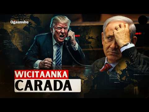 Fashilka Dagaalka iiraan owgii | Trump oo cay iyo qaylo kala dul dhacay netenyaahu .