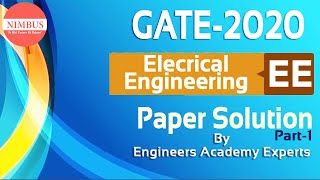 GATE 2020 Electrical Engineering Paper Solution ( Session - 1)