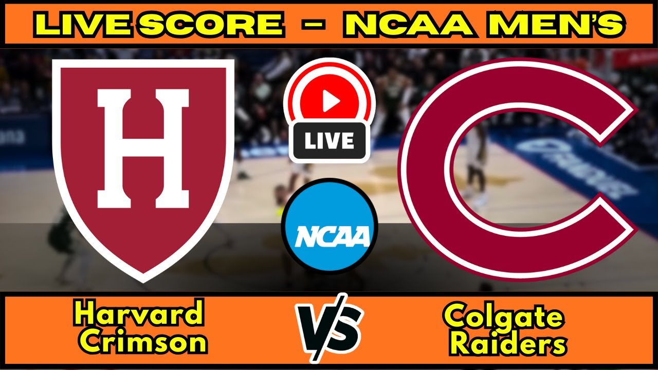 🔴 Harvard Crimson vs Colgate Raiders | NCAA Men’s Basketball | Live Score Update December 28