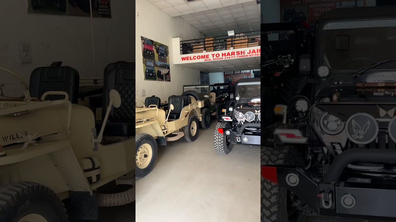MODIFIED JEEP ☎️9992931671