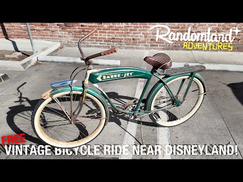 Secret Vintage Bike Ride Just Minutes from Disneyland!