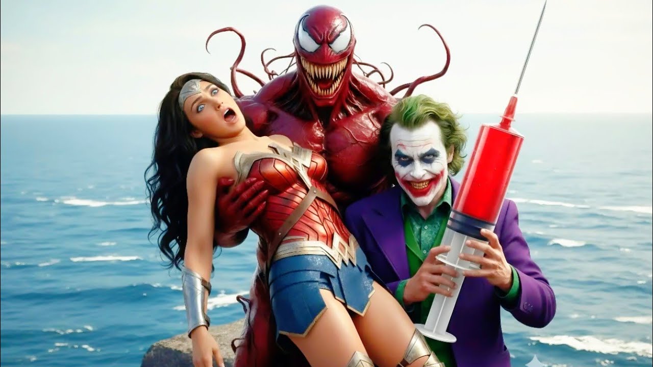 Hulk vs Venom & Joker || Wonder Woman Kidnapped | Spider-Man Injured | Epic Superhero AI Short Film