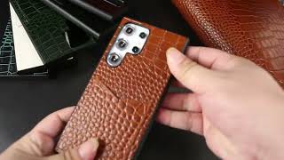 Elevate Your Samsung Galaxy With Our Premium Genuine Leather Phone Cases