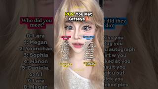 POV: You Met Katseye⁉️ #pov #katseye #kpop #makeup #blowup #beauty #tips #challenge #shortsfeed