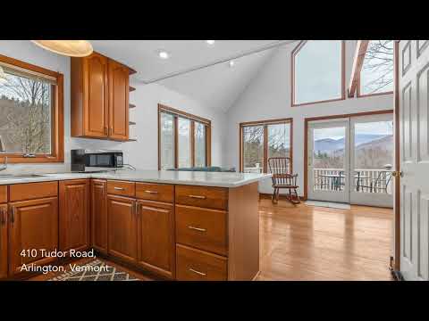 410 Tudor Rd, Arlington, VT home video tour