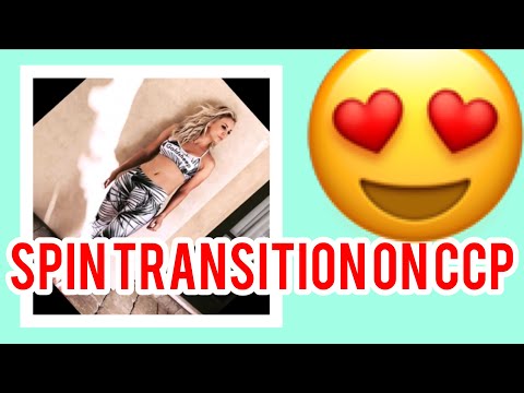 EASY SPIN TRANSITION ON CCP / CUTE CUT - TUTORIAL❤️