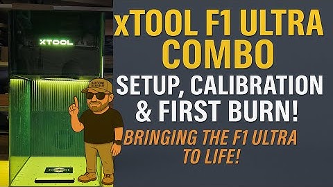 XTOOL F1 Ultra | Instellen | Kalibreren | Eerste project