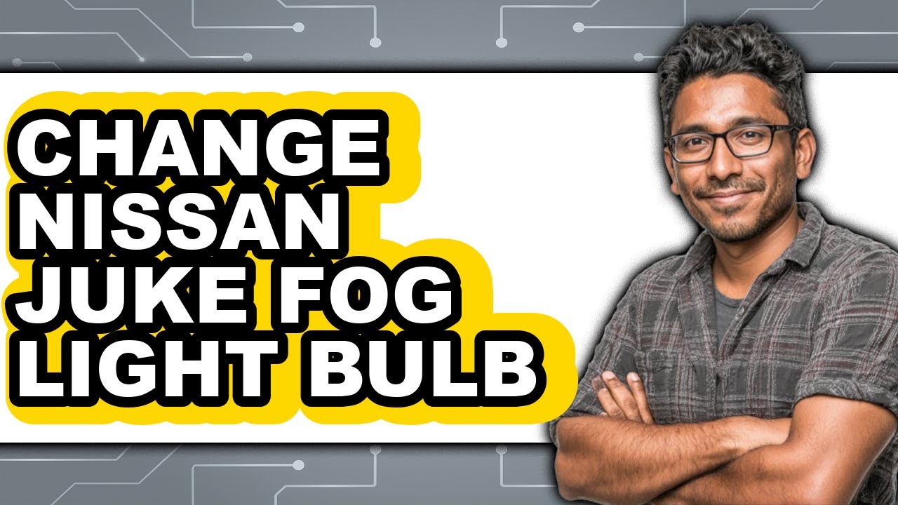 How To Change Nissan Juke Fog Light Bulb (UPDATED)