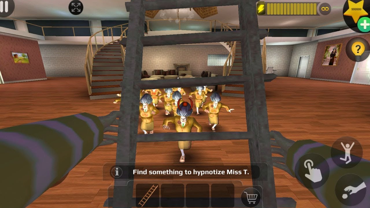 Scary Teacher 3D (Mod Menu) - Troll miss T every day ( clone army ) , gameplay android/ ios