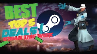BEST TOP 5 DISCOUNT GAMES IN STEAM THIS WEEK