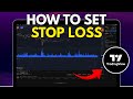 How To Set STOP LOSS On TradingView (Easy Guide)