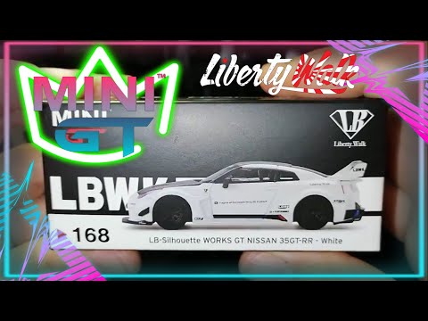 Mini GT 1/64 LB Silhouette Works GT Nissan 35GT-RR Liberty Walk LB
