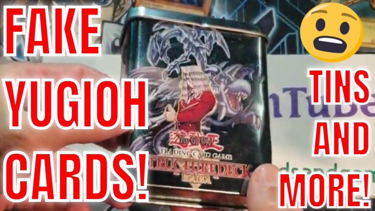 FAKE YuGiOh Cards! YuGiOh COUNTERFEIT FAKE Card Friday! KNOCK OFF Gate Guardian Vampire Lord