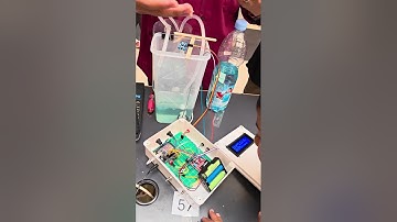 Telkom University expo pompa air otomatis arduino ultrasonic