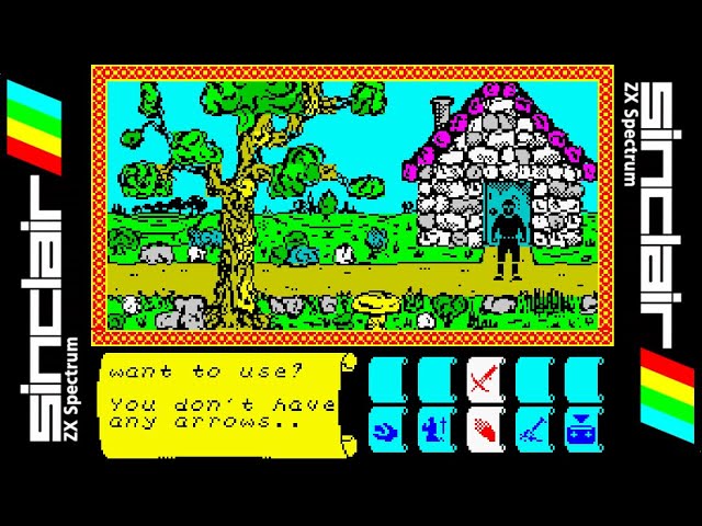 DRAGONIA 128K (1988) Walkthrough, ZX Spectrum - YouTube