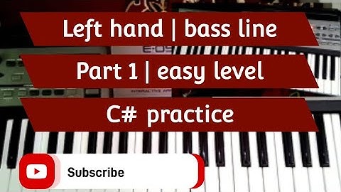 Improve your left hand | with Bass | style Itende