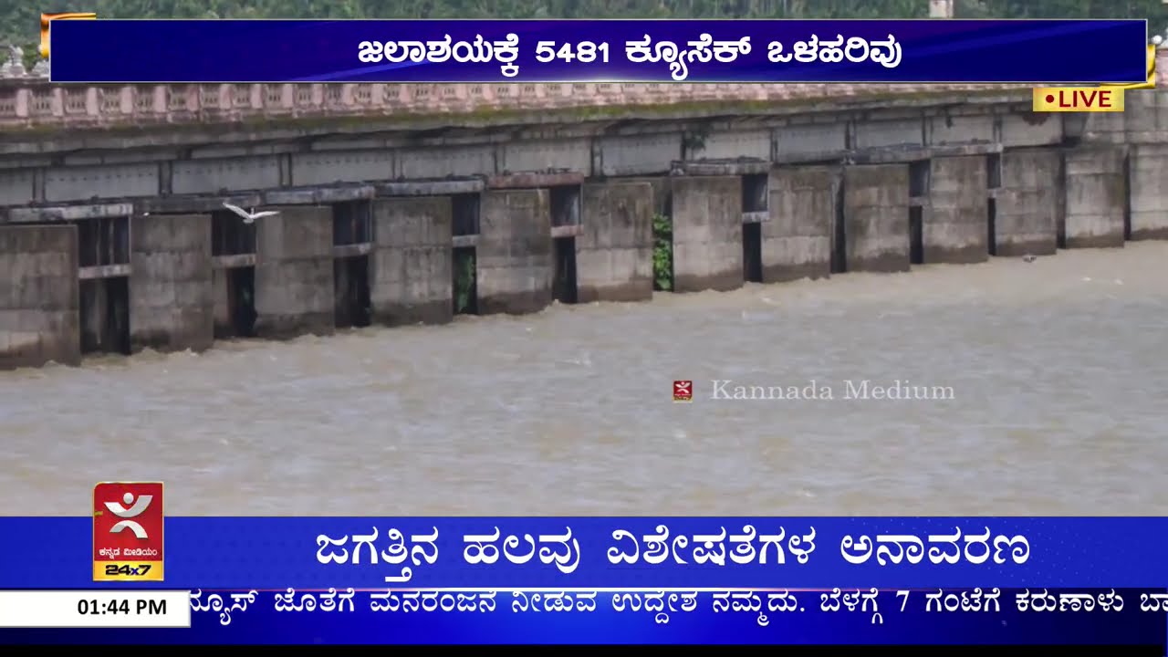 Tunga : ಶೃಂಗೇರಿ, ತೀರ್ಥಹಳ್ಳಿಯಲ್ಲೂ ಕಡಿಮೆಯಾದ ಮಳೆ | ತುಂಗಾ ಜಲಾಶಯದ ಒಳ ಹರಿವಿನಲ್ಲೂ ಇಳಿಕೆ