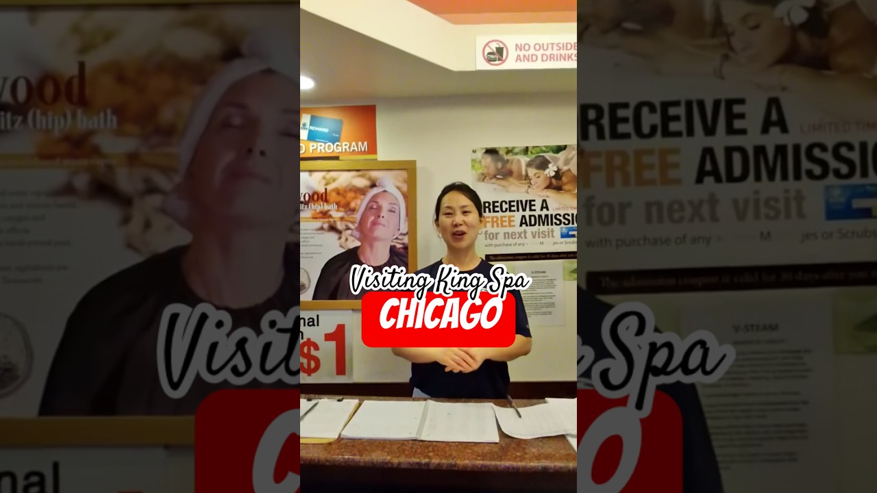 Visiting king spa/sauna Chicago