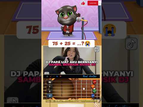 Cover Challenge si Tom LAGU DJ PAPA LIAT AKU BERNYANYI Yang VIRALL❗Jawabannya❓#short #subcribe